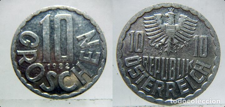 Monedas antiguas de Europa: MONEDA DE AUSTRIA 10 GROSCHEN 1982 - Foto 1