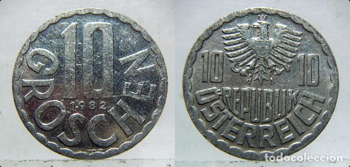 Monedas antiguas de Europa: MONEDA DE AUSTRIA 10 GROSCHEN 1982 - Foto 1