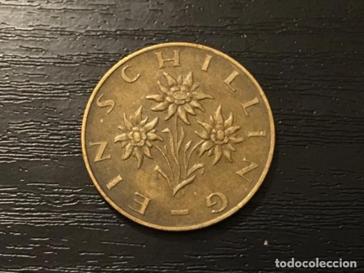 Monedas antiguas de Europa: Moneda 1 chelin Austria 1975 - Foto 2