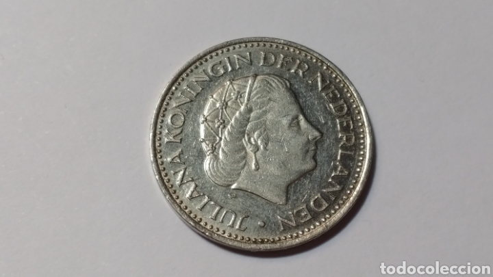 Monedas antiguas de Europa: Holanda 1 Gulden 1970 - Foto 1