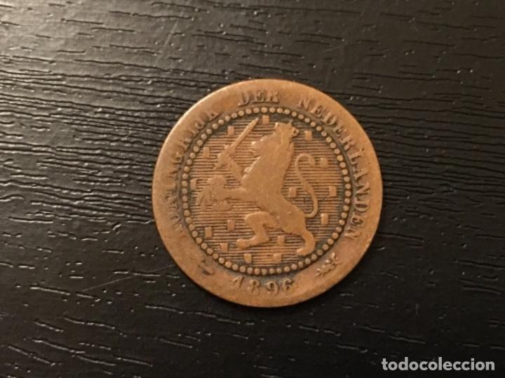 Monedas antiguas de Europa: Moneda 1 cent Holanda 1896 - Foto 1
