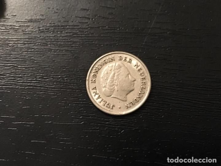 Monedas antiguas de Europa: Moneda 10 cent Holanda 1951 - Foto 1