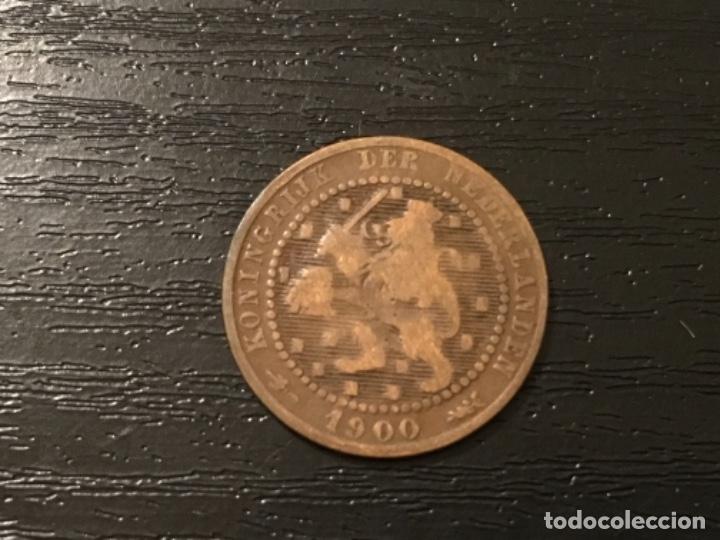 Monedas antiguas de Europa: Moneda 1 c&eacute;ntimo Holanda 1900 - Foto 1