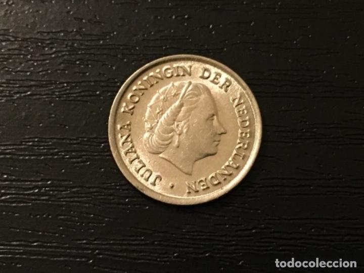 Monedas antiguas de Europa: Moneda 10 cent Holanda 1959 - Foto 1