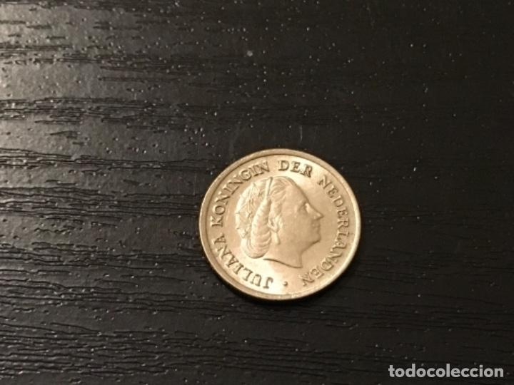 Monedas antiguas de Europa: Moneda 10 cent Holanda 1957 - Foto 2
