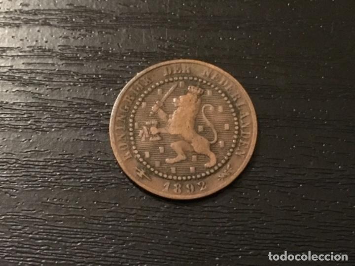 Monedas antiguas de Europa: Moneda 1 cent Holanda 1892 - Foto 1