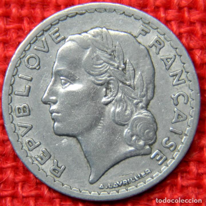 Monedas antiguas de Europa: Francia - 1947 - 5 Francos - Foto 1