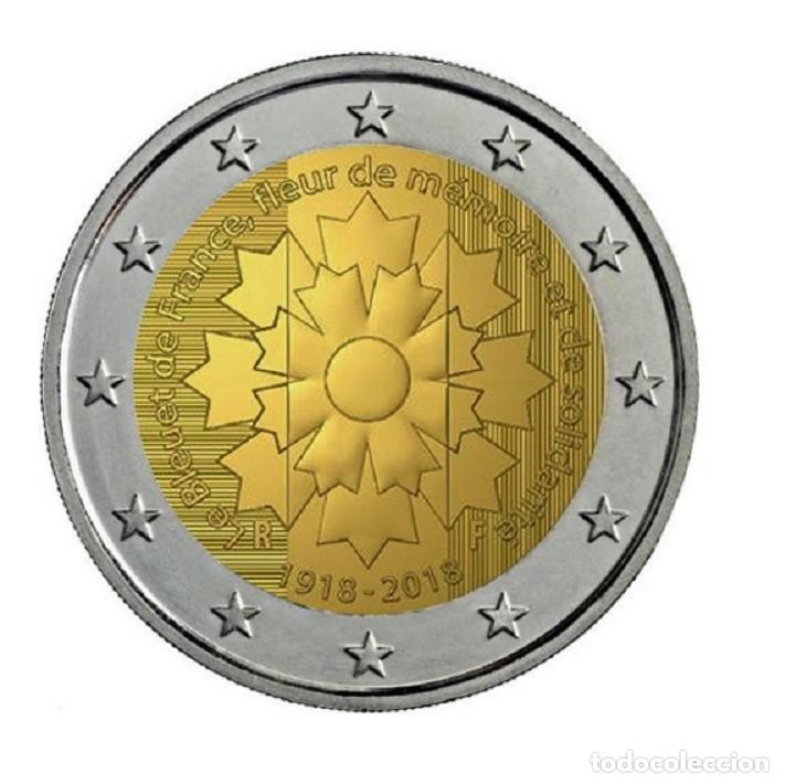 2 Euros Bleuet De France 2018 Valeur