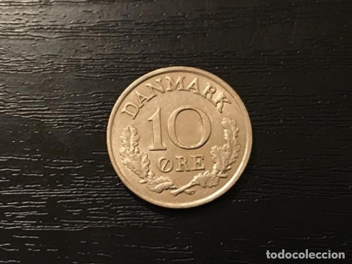 Monedas antiguas de Europa: Moneda 10 ore Dinamarca 1961 - Foto 1