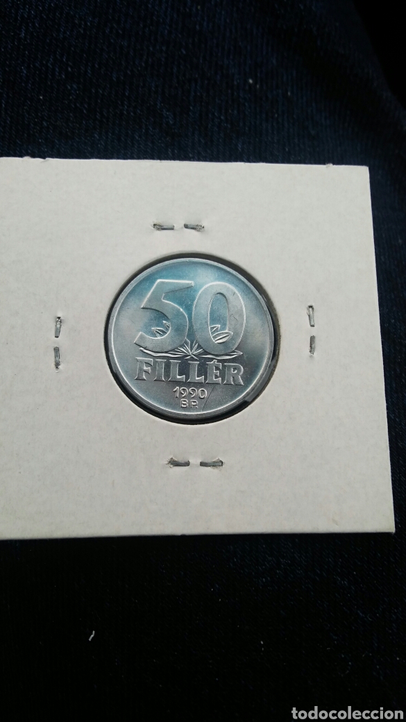 Monedas antiguas de Europa: Hungr&iacute;a 50 fallar 1990 sc - Foto 2