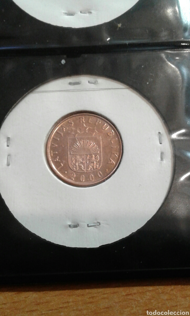 Monedas antiguas de Europa: Letonia 2 santimi 2000 mbc km21 - Foto 2