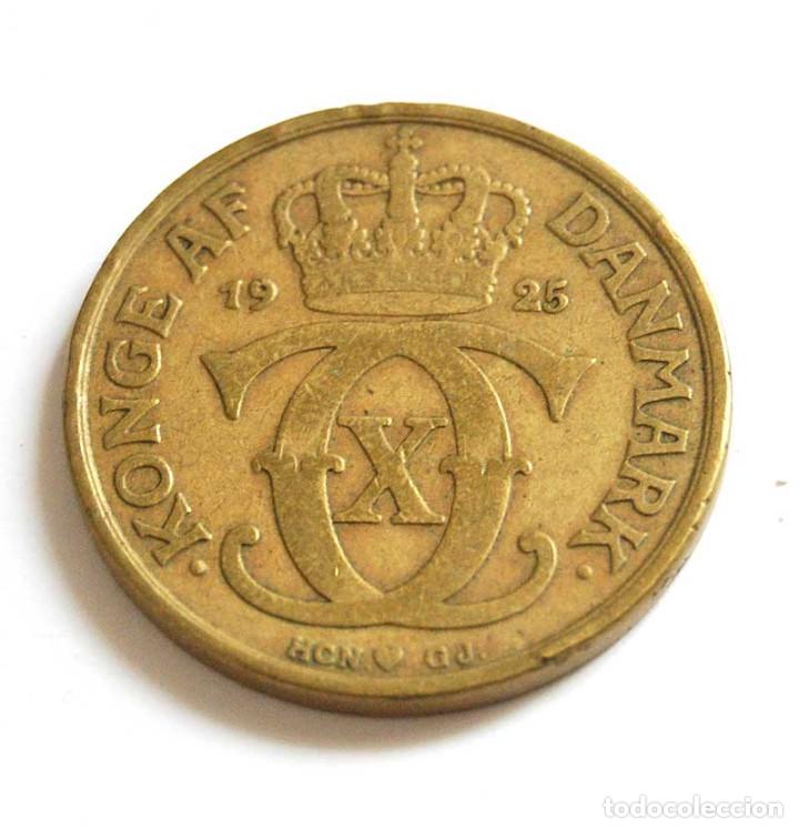 Monedas antiguas de Europa: Moneda Dinamarca 2 Kroner 1925 - Foto 1