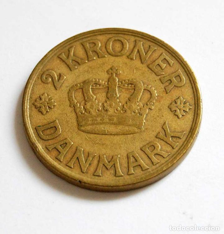 Monedas antiguas de Europa: Moneda Dinamarca 2 Kroner 1925 - Foto 2