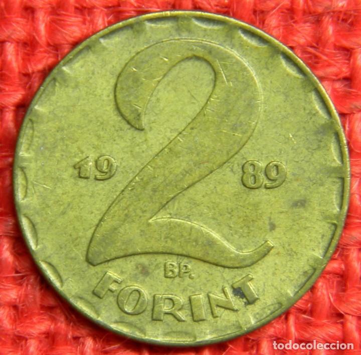 Monedas antiguas de Europa: Hungria - 2 forint - 1989 - Foto 2