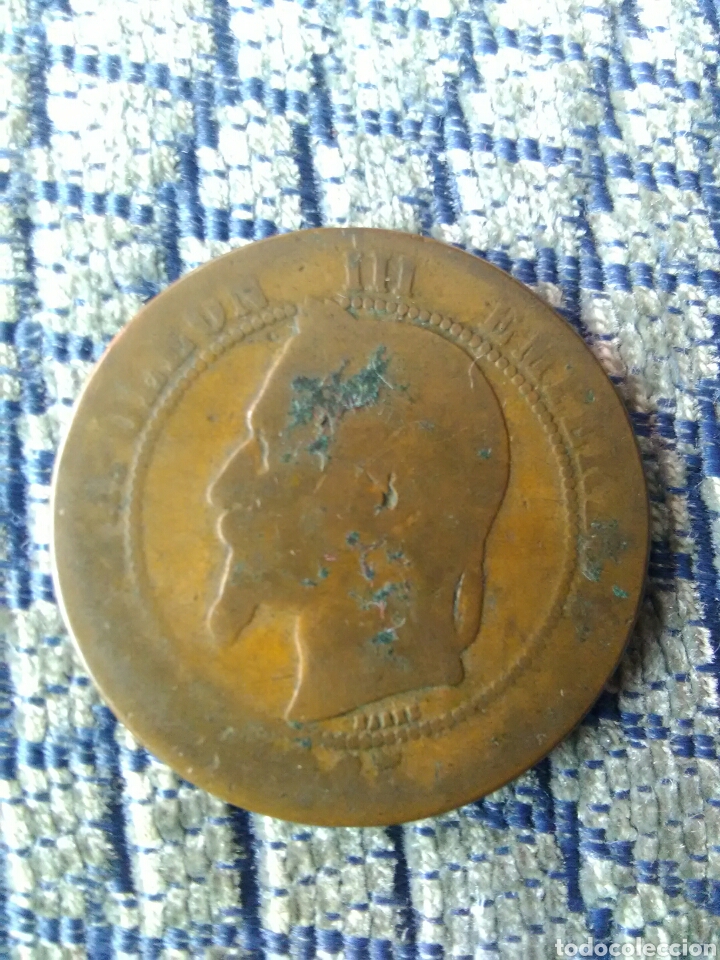 Monedas antiguas de Europa: Moneda Napole&oacute;n III - Foto 1