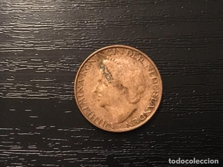 Monedas antiguas de Europa: Moneda 1 cent Holanda 1948 - Foto 2