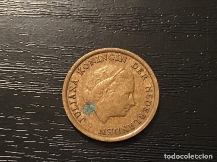 Monedas antiguas de Europa: Moneda 1 cent Holanda 1961 - Foto 1