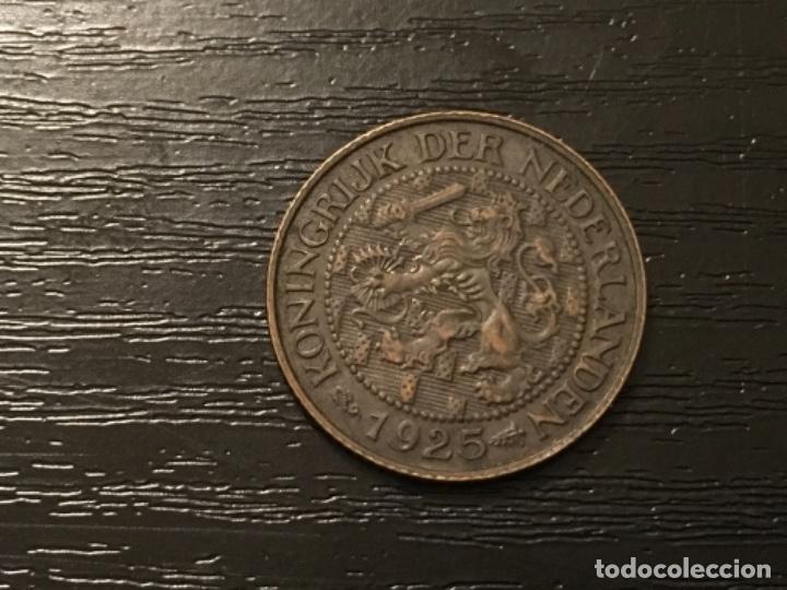 Monedas antiguas de Europa: Moneda 1 cent Holanda 1925 - Foto 1