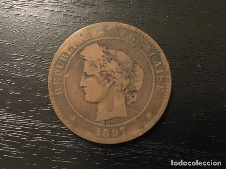Monedas antiguas de Europa: Moneda 10 c&eacute;ntimos Francia 1897 - Foto 1