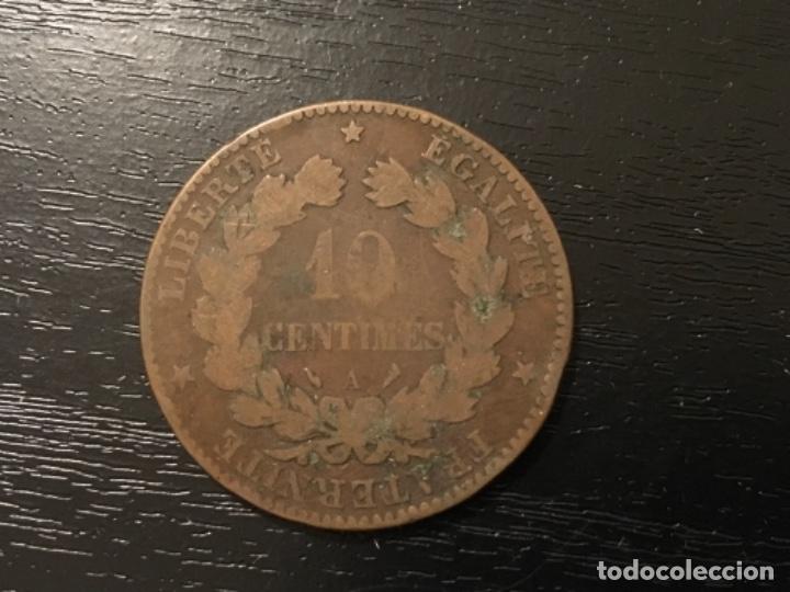 Monedas antiguas de Europa: Moneda 10 c&eacute;ntimos Francia 1897 - Foto 2