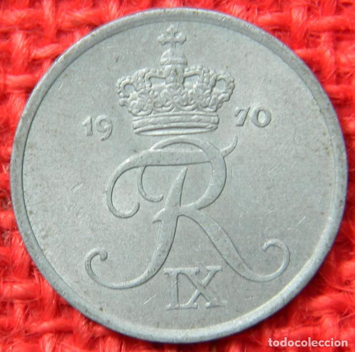 Monedas antiguas de Europa: Dinamarca - 2 ore - 1970 - Foto 1