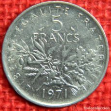 Monete antiche di Europa: FRANCIA - 5 FRANCOS - 1971. Lote 117845135
