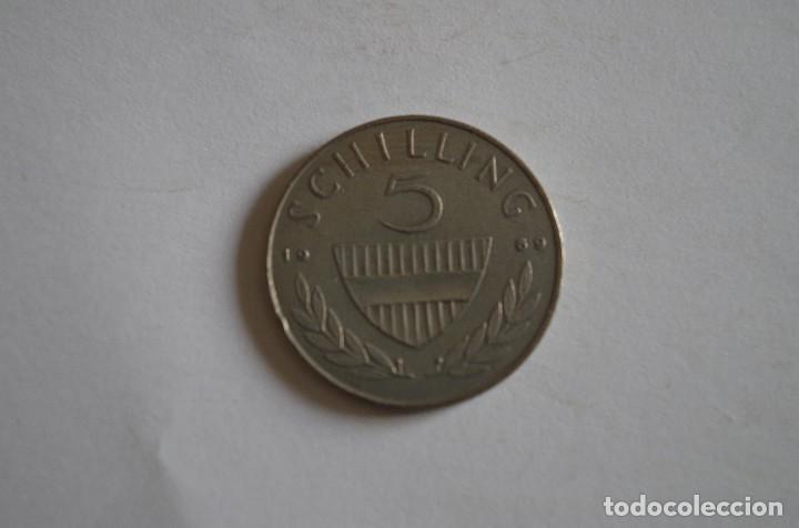 Monedas antiguas de Europa: AUSTRIA - 5 SCHILLING 1969 - Foto 2