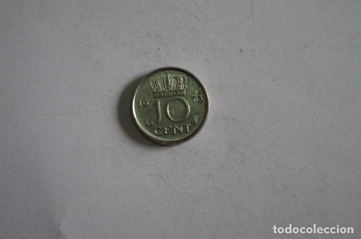 Monedas antiguas de Europa: HOLANDA - 10 CENTIMOS 1973 - Foto 2