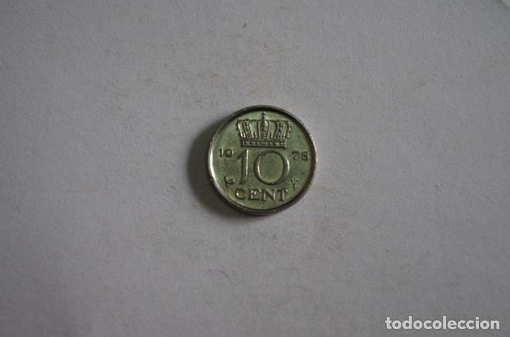 Monedas antiguas de Europa: HOLANDA - 10 CENTIMOS 1978 - Foto 2