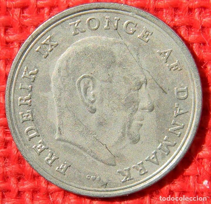 Monedas antiguas de Europa: Dinamarca - 1 Krone - 1971 - Foto 1