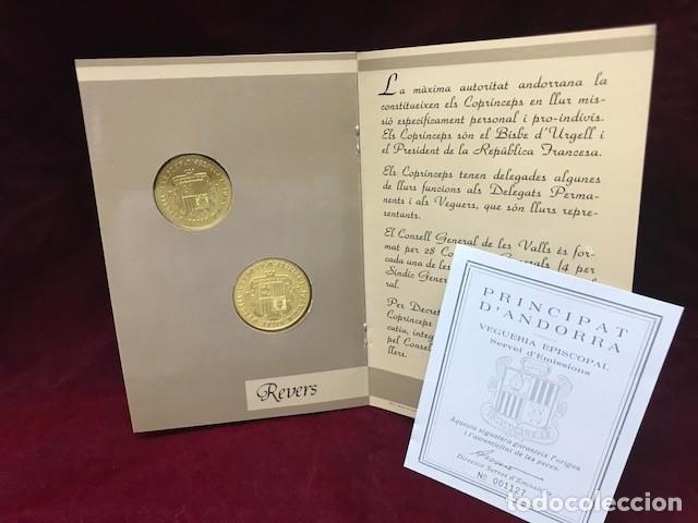 Monedas antiguas de Europa: Monedas Andorra 1987 - Foto 2