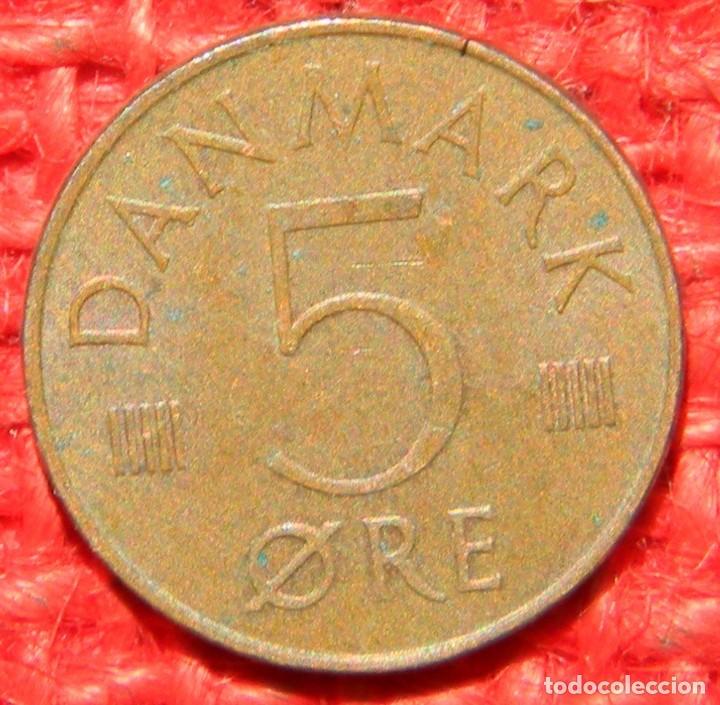 Monedas antiguas de Europa: Dinamarca - 5 Ore - 1977 - Foto 2
