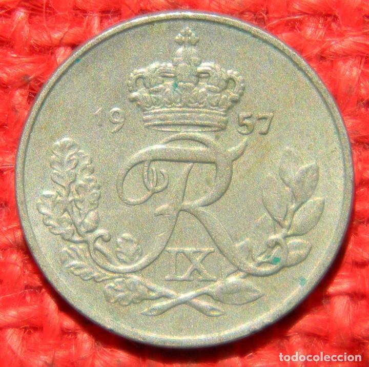 Monedas antiguas de Europa: Dinamarca - 10 Ore - 1957 - Foto 1