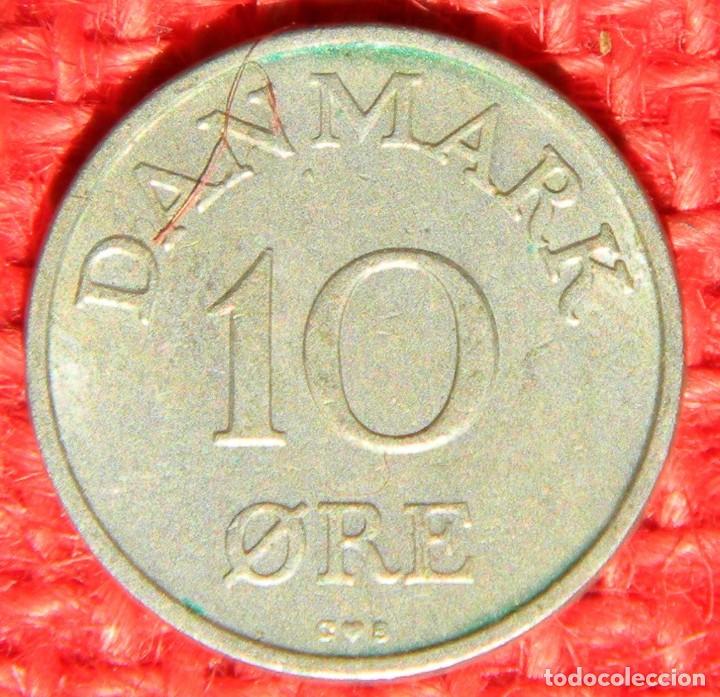 Monedas antiguas de Europa: Dinamarca - 10 Ore - 1957 - Foto 2
