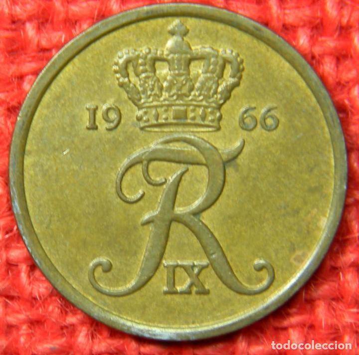 Monedas antiguas de Europa: Dinamarca - 5 Ore - 1966 - Foto 1