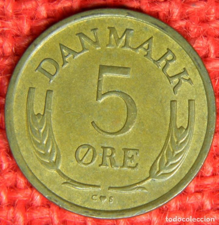 Monedas antiguas de Europa: Dinamarca - 5 Ore - 1966 - Foto 2