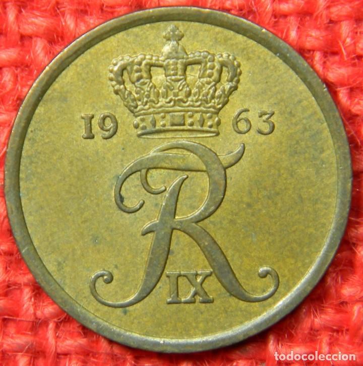 Monedas antiguas de Europa: Dinamarca - 5 Ore - 1963 - Foto 1