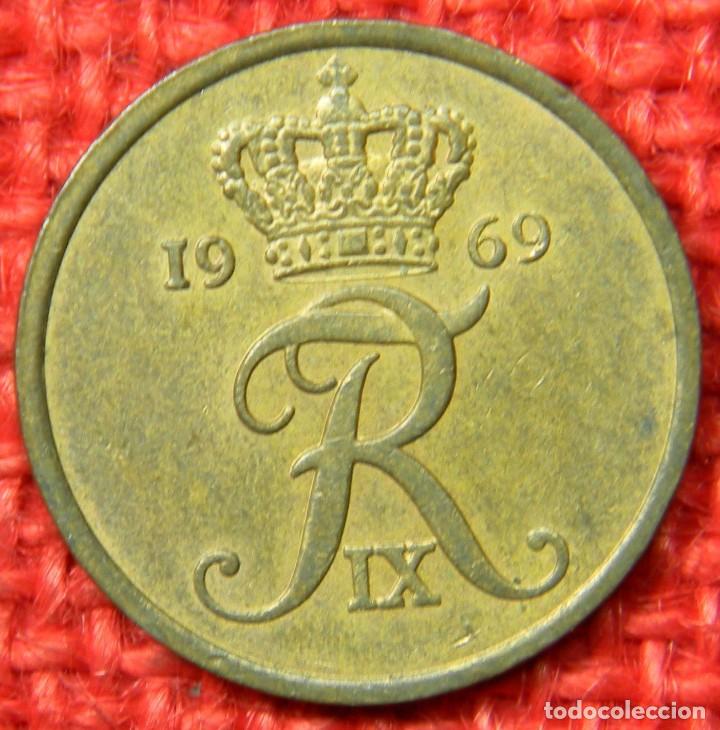 Monedas antiguas de Europa: Dinamarca - 5 Ore - 1969 - Foto 1