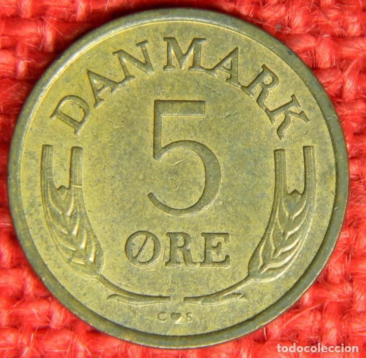 Monedas antiguas de Europa: Dinamarca - 5 Ore - 1969 - Foto 2