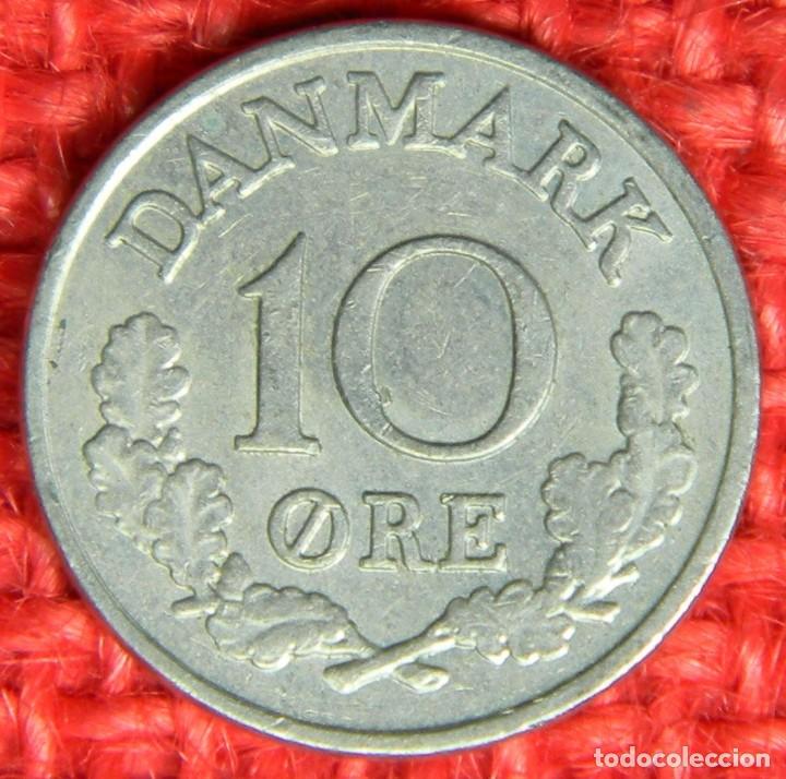 Monedas antiguas de Europa: Dinamarca - 10 Ore - 1965 - Foto 2