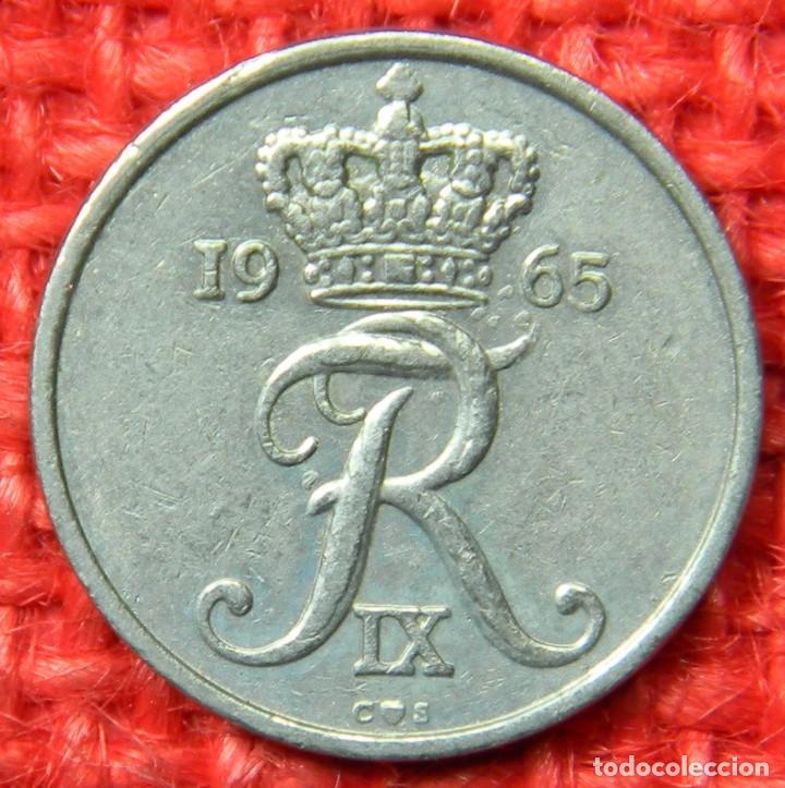 Monedas antiguas de Europa: Dinamarca - 10 Ore - 1965 - Foto 1
