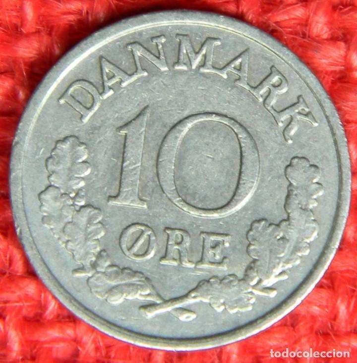 Monedas antiguas de Europa: Dinamarca - 10 Ore - 1965 - Foto 2