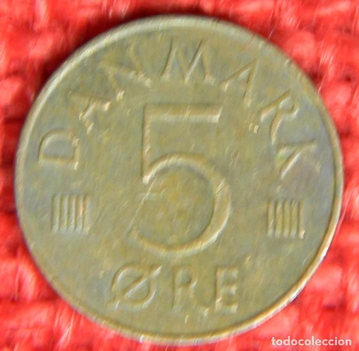 Monedas antiguas de Europa: Dinamarca - 5 Ore - 1976 - Foto 2