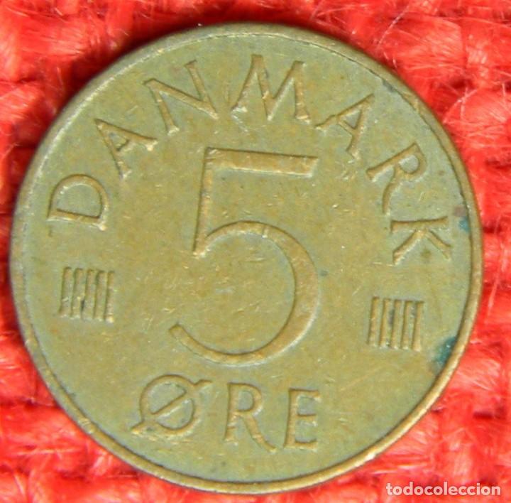 Monedas antiguas de Europa: Dinamarca - 5 Ore - 1973 - Foto 2