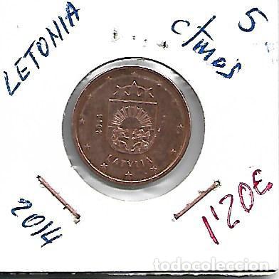 Monedas antiguas de Europa: LETONIA 5 CENTIMOS DE 2014 - Foto 1