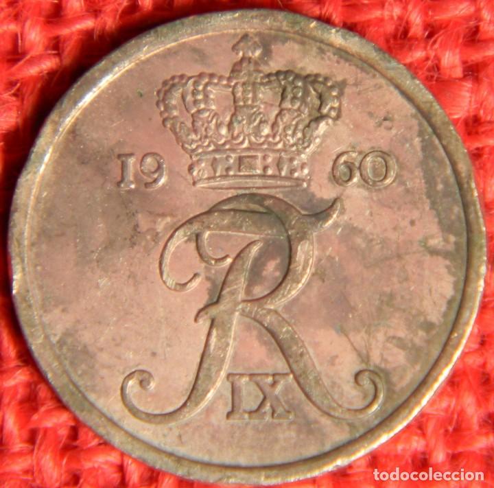Monedas antiguas de Europa: Dinamarca - 5 Ore - 1960 - Foto 1