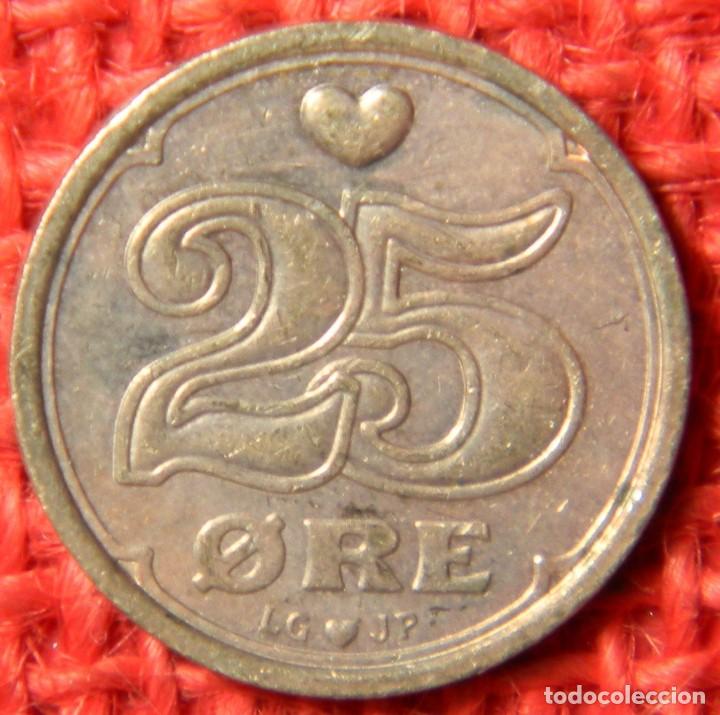 Monedas antiguas de Europa: Dinamarca - Danmark - 25 Ore - 1991 - Foto 1