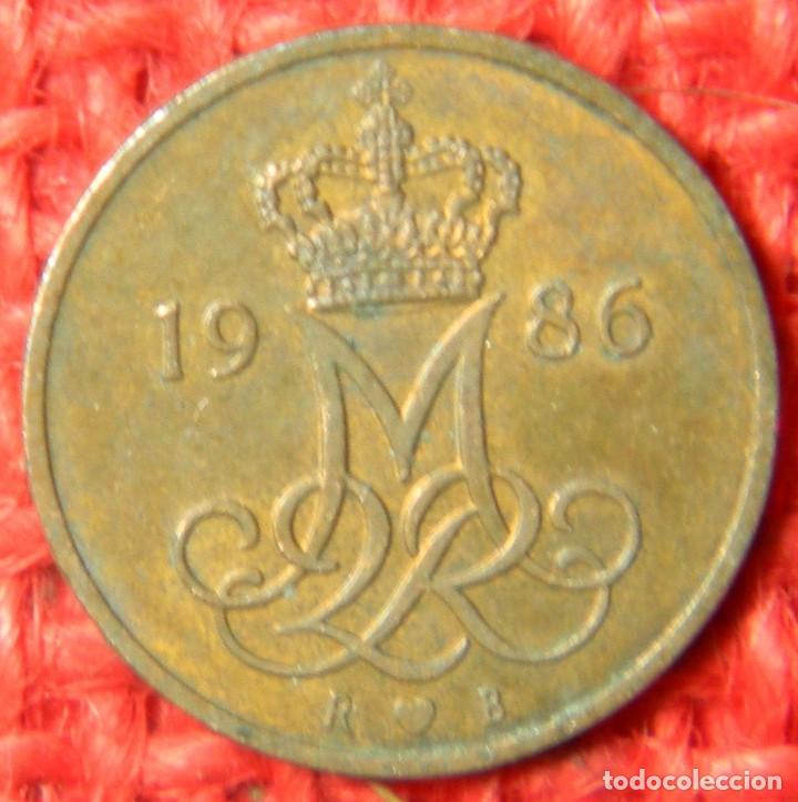 Monedas antiguas de Europa: Dinamarca - Danmark - 5 Ore - 1986 - Foto 1
