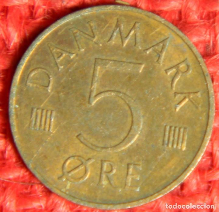 Monedas antiguas de Europa: Dinamarca - Danmark - 5 Ore - 1986 - Foto 2