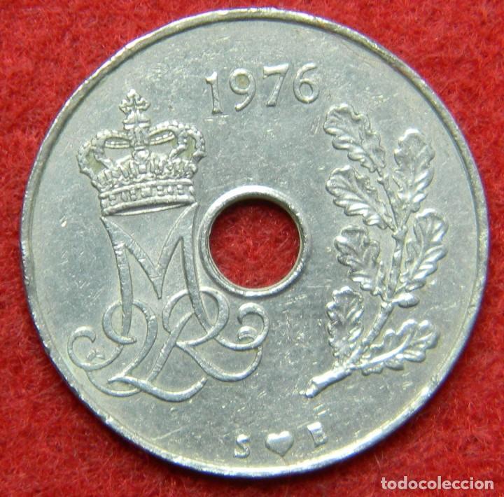 Monedas antiguas de Europa: Dinamarca - Danmark - 25 Ore - 1976 - Foto 1